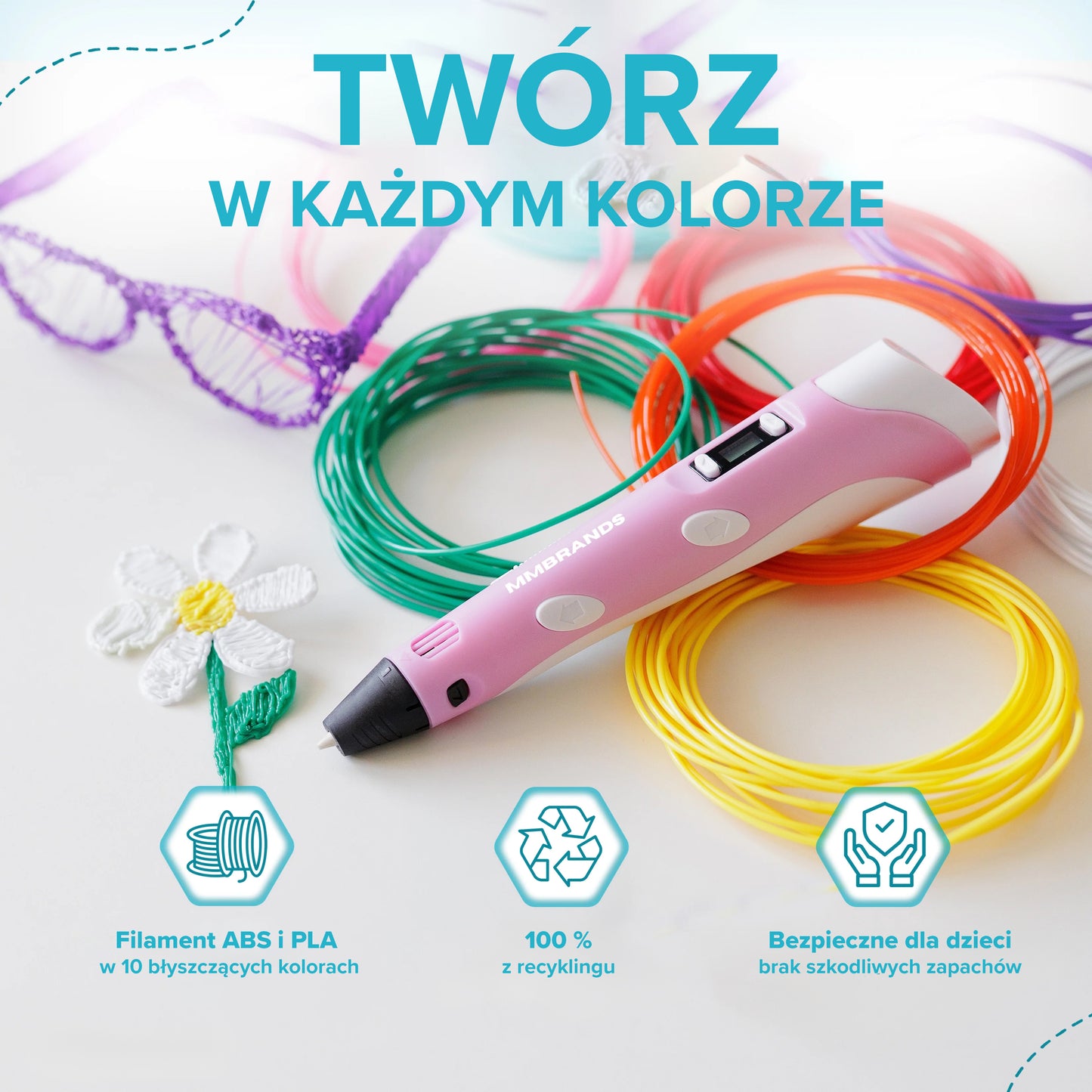 Długopis Klej 3D Respark