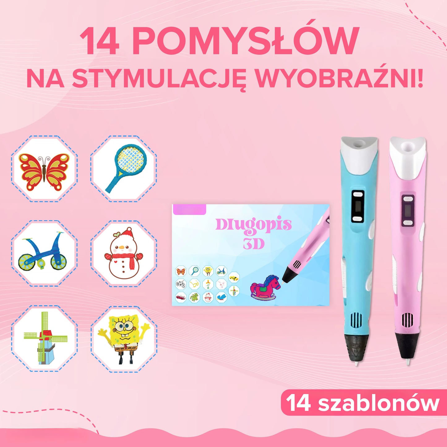 Długopis Klej 3D Respark