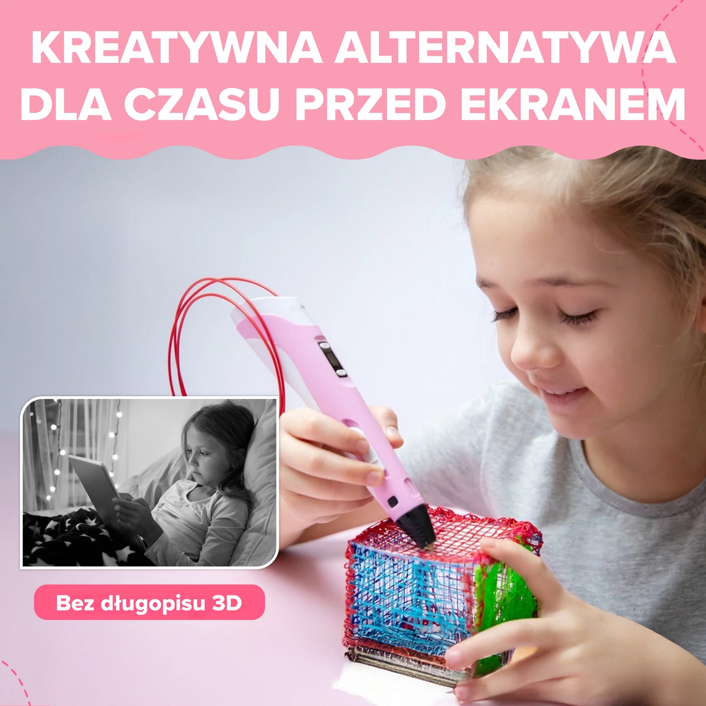 Długopis Klej 3D Respark