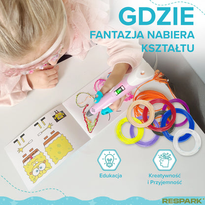 Długopis Klej 3D Respark